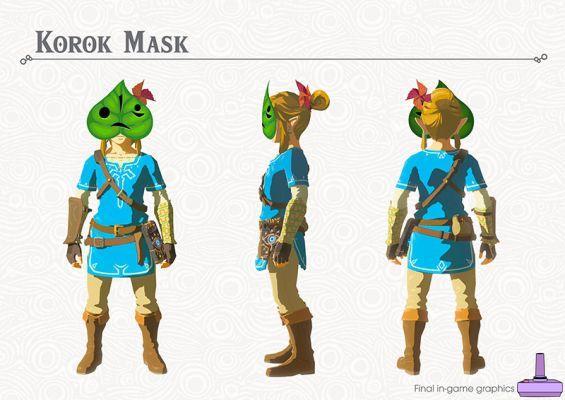 Zelda Breath of the Wild SOLUTION : Où trouver le masque Korogu