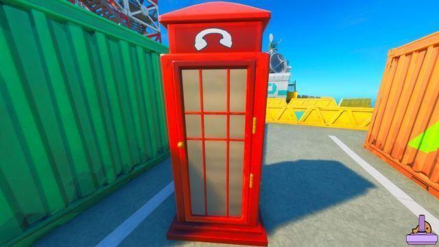 Fortnite - Challenge - Hide in a phone booth in different matches