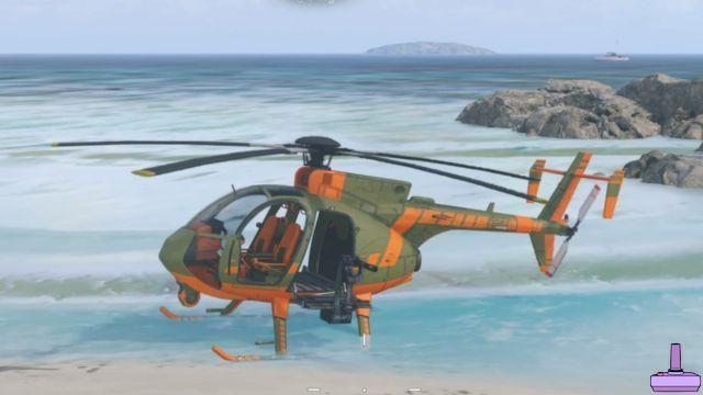 Where to find an attack helicopter in Call of Duty: Warzone Pacific