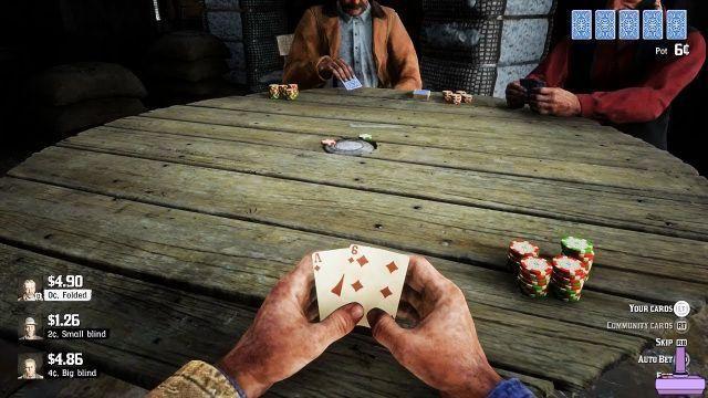 Red Dead Redemption 2: Venha barar um Poker