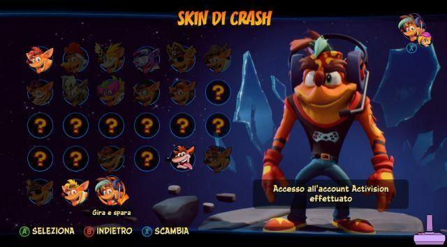 Crash Bandicoot 4: Como desbloquear o Crash clássico e virar e atirar em skins