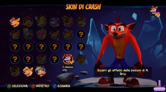 Crash Bandicoot 4: Comment débloquer des skins Crash classiques et tourner et tirer