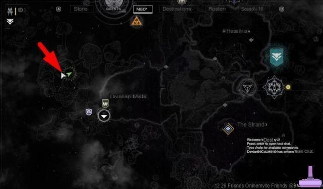 Trace the Stars - Destiny 2 - Tous les emplacements de l'Atlas Skew Semaine 1 Cliffside, Cave, Alcove, Orrery, Island