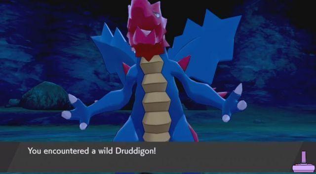 Comment attraper Druddigon dans Pokemon Sword and Shield, emplacement et statistiques