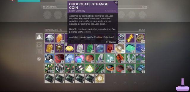 Destiny 2 - Comment collecter des pièces de chocolat inconnues