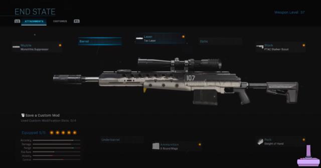 Migliori loadout HDR em Call of Duty: Warzone