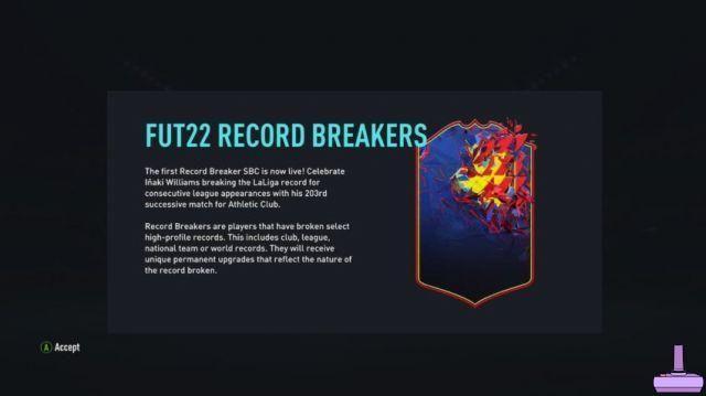 FIFA 22: How Record Breaker Cards Work