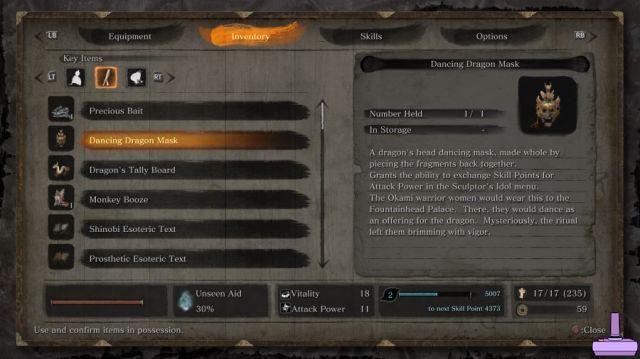 Sekiro Shadows Die Twice: How to get the Mask of the Dancing Dragon