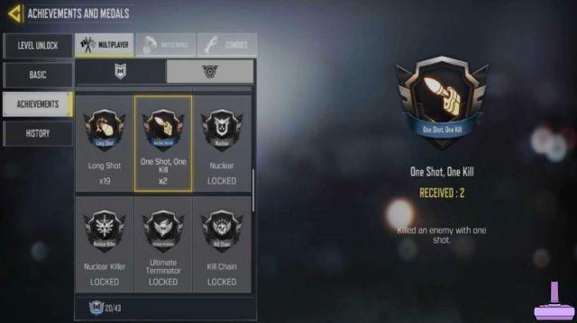 Comment gagner la médaille One Hit, One Kill dans Call of Duty: Mobile