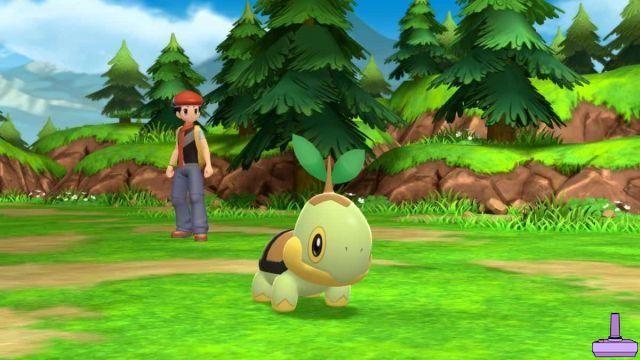 Pokemon BDSP Turtwig Localização, como evoluir, tipo e habilidade
