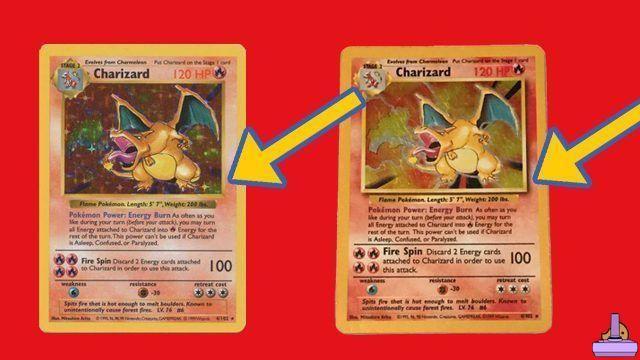 O que é uma carta de Pokémon Shadowless?