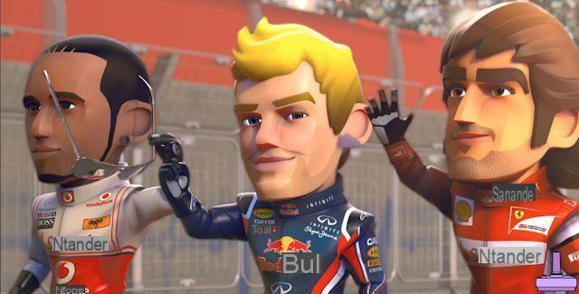 Conquistas do Xbox360: F1 Race Stars