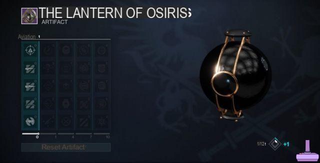 Como desbloquear o artefato da lanterna de Osíris em Destiny 2