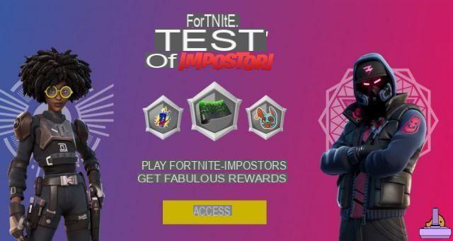 Fortnite: FREE rewards with the impostors