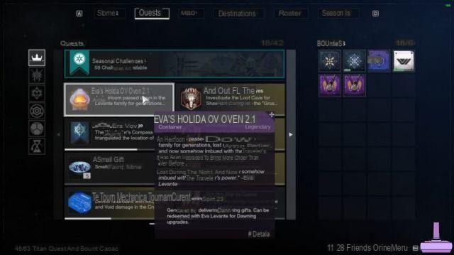 Destiny 2 - Comment utiliser le four de Noël d'Eva dans The Dawning